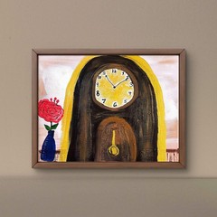 Eleven-Eleven Contemporary Whimsical Original Acrylic Canvas Painting