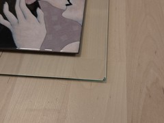 Natalie Silverstein Framed Art – 5″ × 5″ – Enamel On Copper Tile/Plate Art Deco