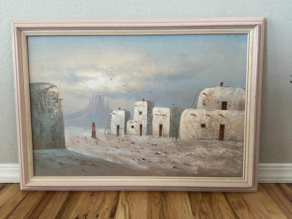 Oil Painting Signed By K. Mescal