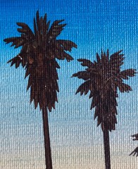 RARE Eugene Schmidt Vintage 60s California Beach Landscape Original Oil Painting