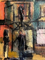 Aaron Benally “Life and Death” Original Acrylic/Mixed Media Abstract Painting
