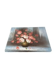 Robert Cox Vintage Oil Painting Floral