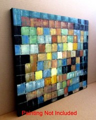 Gallery-Wrap Stretching Service for Size 36x36in or 36x40in Oil Paintings