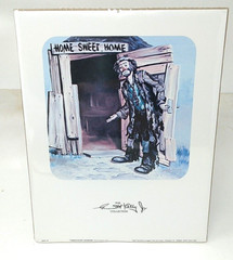 Clown The Emmett Kelly Jr Collection Green Stuff Licensing 5021-8 Sealed Print
