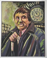 Barnabas Collins Jonathan Frid Dark Shadows TV Original Pop Art Painting 16×20