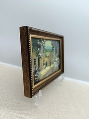 Oil painting Original art Cityscape 4 x 6 inches