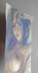 GERRY MILLER. Watercolour „Nudes“. No frame. 19x28cm.
