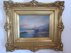 Charles Thornley Marine Paintings (Pair); ca. 1885