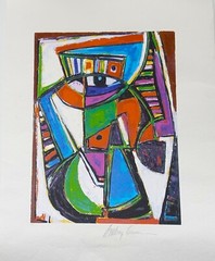 Anthony Quinn „Mayan Beauty“ Handsigniert und Bezeichnet HC.“ Hors de Commerce.