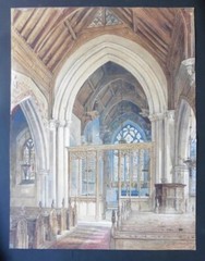 Stunning Beautiful Detailed 19th Century Church Interior St. Mary’s Beddington