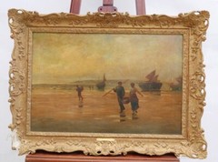 Framed Painting, Signed William Richards, British (19th Century)