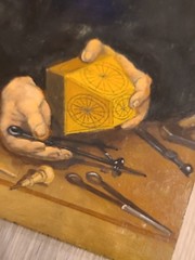 Richard Neubauer Oil On Board No Frame No Date