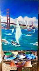 SAN FRANCISCO Bogart BaCall California Street Cable Car Bicycle Herb Caen Vancas