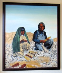 Original Oil Painting „Acoma Pueblo 1900s“ by Marianne L’Heureux