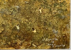 Vincent Esposito Signed Painting After Andrew Wyeth „Storm Signal“ c.1972