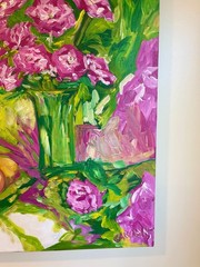 Original Painting of a Still Life Original Hand Signed on Stretched Canvas