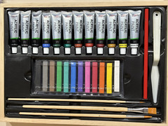 Complete 95-Piece Art Set with Portable Easel – Unleash Your Creativity Anywhere