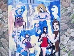 Under the Bridge Cityscene no. 46 by William Mayer new york artist