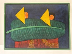 Duc Nghia Phan Painting Hanoi Vietnam Modernist Vintage Portrait Modernism