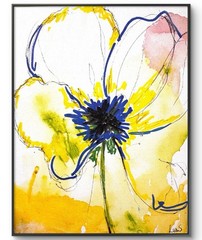 Original Abstract Expressionism 8×10 Blooms Handmade Signed Unique Fine Art 45