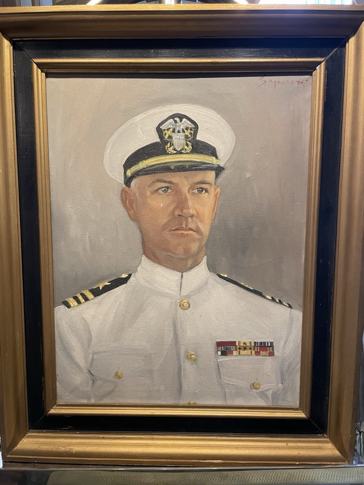 QUALITY OLD CHARLESTON STYLE SOUTHERN PORTRAIT OIL PAINTING CANVAS – The Captain