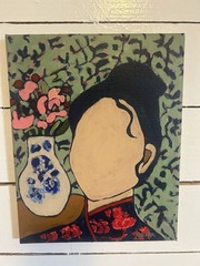 Original Maria Avila Acrylic Painting – Mother’s Day Art – 8×10 Portrait