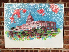 New Orleans Louisiana Artist Architect Grover Mouton Artwork DC Capitol Building