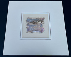 Duane Albert Armstrong (1938-) Original Abstract Acrylic Painting on Board. 1982