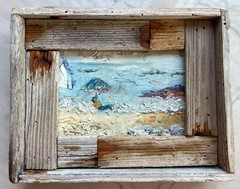 The Gulf, Original Oil Painting, Abstract, Coastal Arts