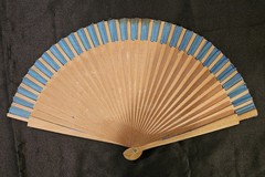 Vintage Spain Bullfighting Matador: Folding Hand Fan!