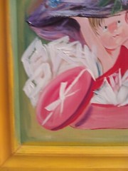 Carole McReynolds Davis Painting 1974 19 1/2 x 21 1/2