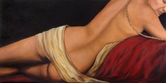 Original Art – Reclining Woman – The Gift – Oil on Canvas – One of a Kind