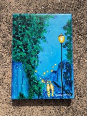 Original Acrylic Painting PRINT | Archival Premium Matte 5×7 by Tiffanie Brunson