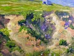Stunning Oil Painting. Pacific Beach San Diego View. Original. Art Masterpiece