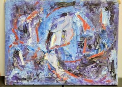 ARNALDO ROCHE-RABELL Attributed Painting On Board SIGNED