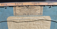 Antique 1858 Watercolor Chateau de Chantilly Constance Peel Alph Giroux Frame