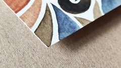 Abstract watercolor painting