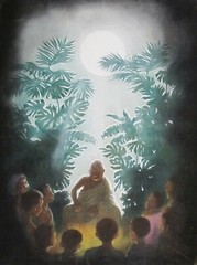 UNKNOWN ARTIST PAINTING STORYTELLER