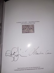 A Legacy Of Light ~Generations Of Vision / paperback book 2016 /Signed ed
