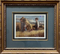 JIM DALY – LEFT OUT – S/N 8.75″ x 11.50″ LITHOGRAPH w/COA
