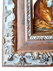 The pity – La Pietà – Original Oil on Copper