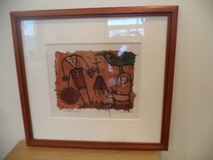 EL EXTASIS DEL CHAMAN AZTEC? WATER COLOR ON PULP PAPER OR TEXTILE“ SEE PICTURE