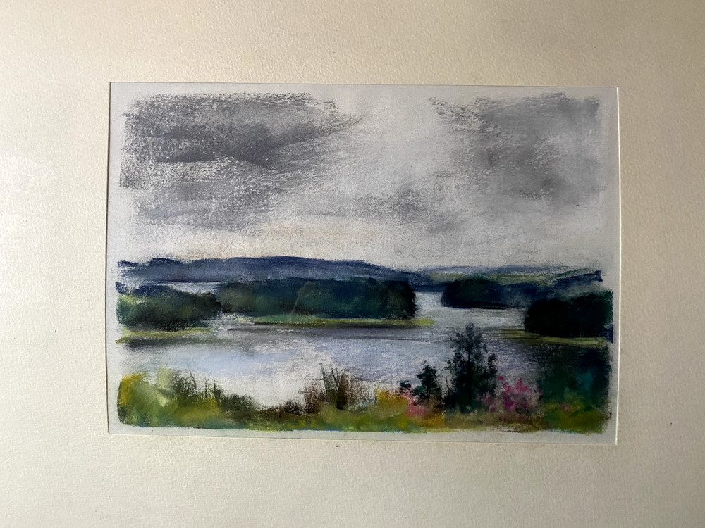 Franz Ehmke 1928-2018 GDR Painter °Berlin° Shore Lake Brandenburg Mecklemburg