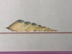 HEIDI ENDEMANN Original HUMMINGBIRDS 3D ABSTRACT MODERN 1970s MINIMALIST LITHO
