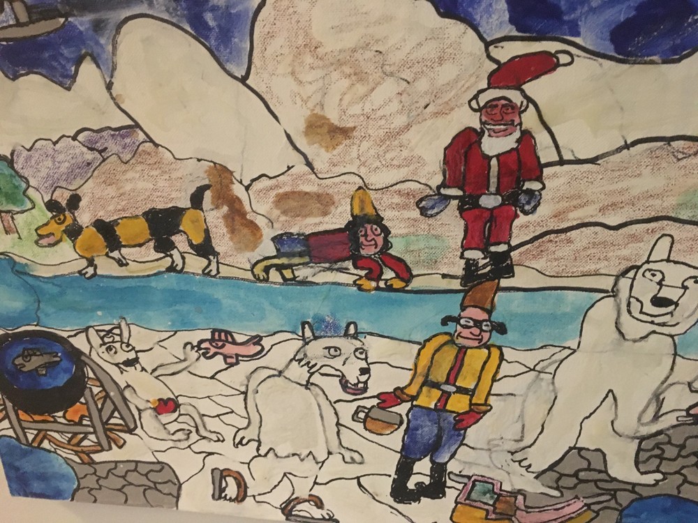 ROBERT E SMITH Original Signed Acrylic on Canvas 16×20 „Somewhere in Alaska“