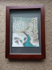 Glass Framed Original Pastel