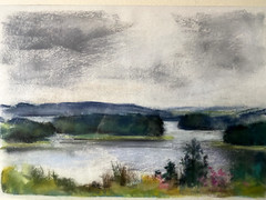 Franz Ehmke 1928-2018 GDR Painter °Berlin° Shore Lake Brandenburg Mecklemburg