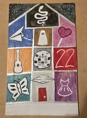 „Lover House Taylor Swift“ original painting book board art Andro6657 2024 Gift