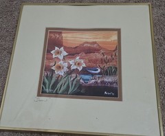 Dawn by Paisal 1979 Lithograph signed print no. 72/400