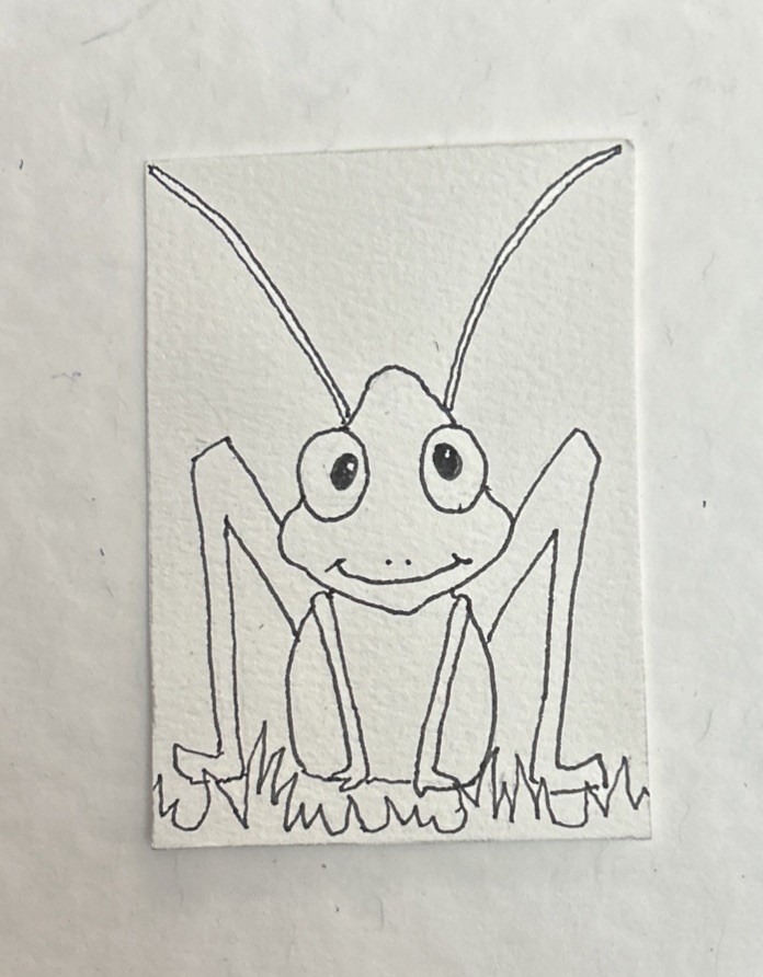 ACEO ‘Colour Me In’ ACEO Cards 2.5X3.5”